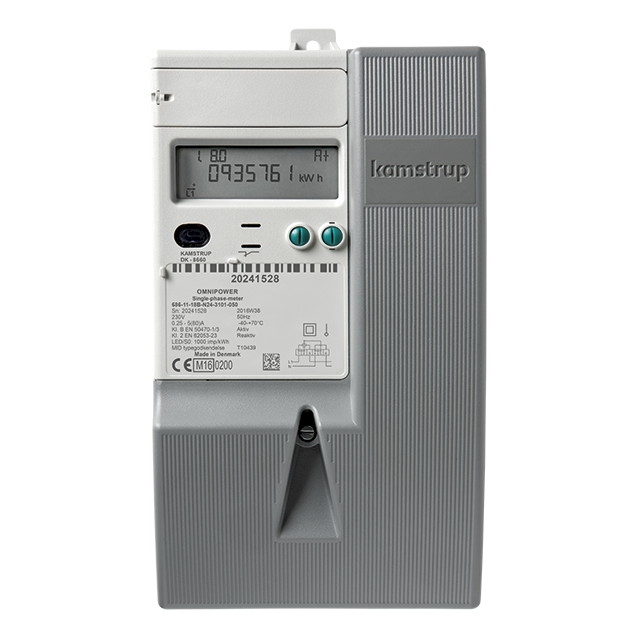 Kamstrup 100A 1PH No battery