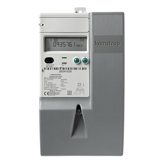 Kamstrup 100A 1PH No battery
